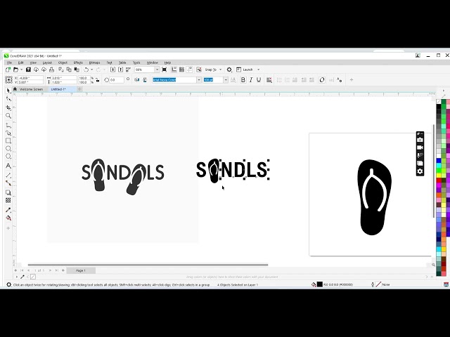 Simple Logo Design with CorelDRAW | Beginner-Friendly Logo Design Tutorial