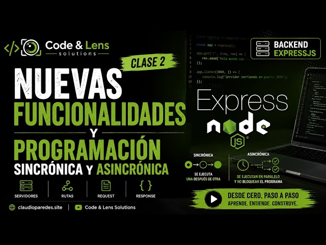 Curso Backend con Express.js #2 | JavaScript Moderno (ES6+), Callbacks, Promesas y Async/Await