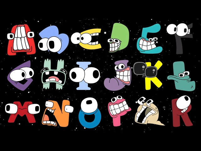Silly ABC Song | Funny Uppercase Alphabet Characters | Learn A–Z for Kids