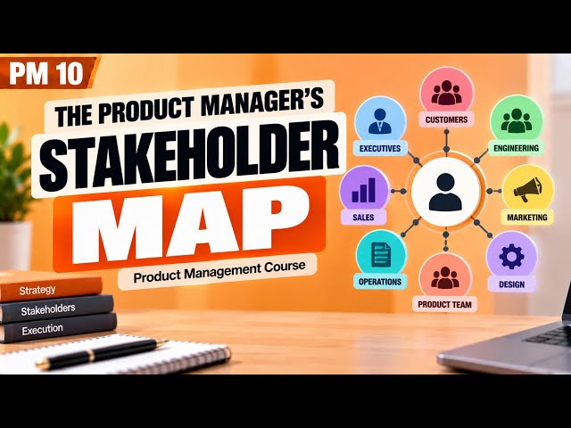 PM 10 | The Product Manager's Stakeholder Map | Product Management Course | Uplatz