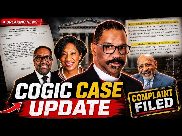 COGIC Leaders Just Hit With Injunction In $200M Eli Lilly Fraud Case!