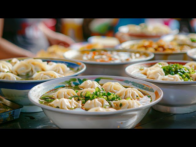 Sopa de fideos wonton y dimsum al estilo chino hecha a mano en Vietnam/TOP 10 comidas vietnamitas qu