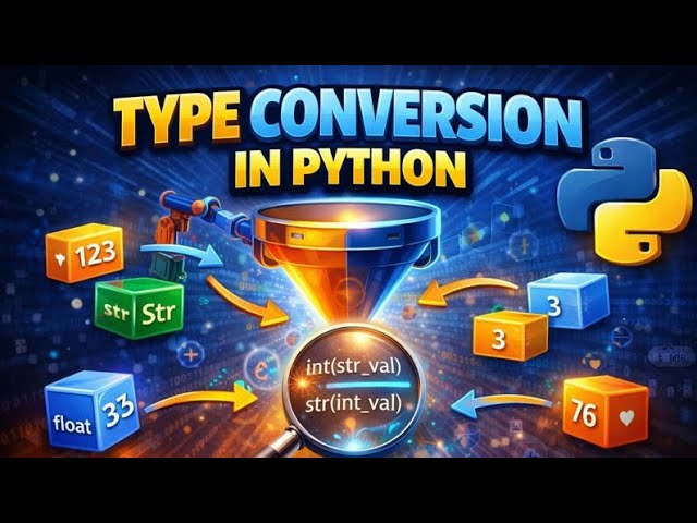 All about type conversion | python programming| #python #pythonbasics #tutorials #concept learnings