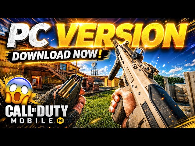 How to Play COD Mobile on PC (2026) And OFFICIAL RELESE DATE !!