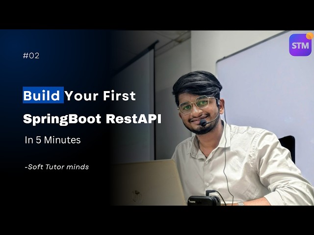 Build Your First Spring Boot REST API in 5 Minutes 🔥 (No Experience Needed)