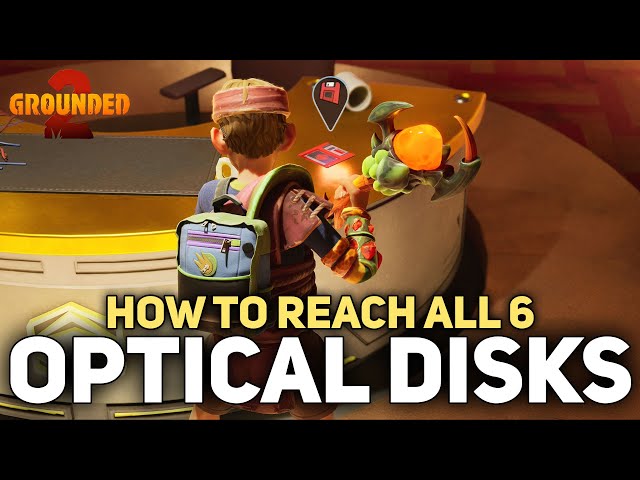 Grounded 2 - How To Get All 6 Optical Disks & What They Unlock