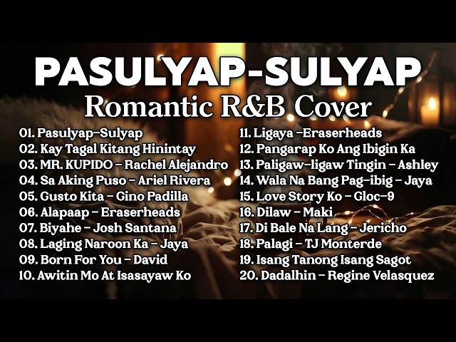 Best OPM Tagalog Love Song 2026 Playlist | Pasulyap-sulyap - Tootsie Guevarra | Romantic R&B Cover