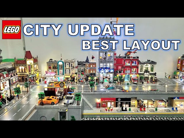 LEGO City Update Sept 2022 - BEST LAYOUT EVER!!!