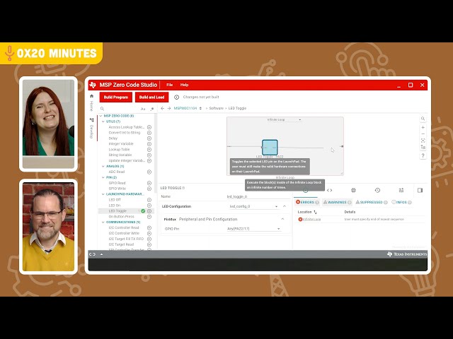 From Zero to Hero with MSPM0: TI's Zero Code Studio
