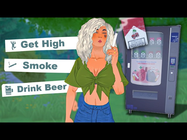 Downloading alcohol and drug mods for Paralives