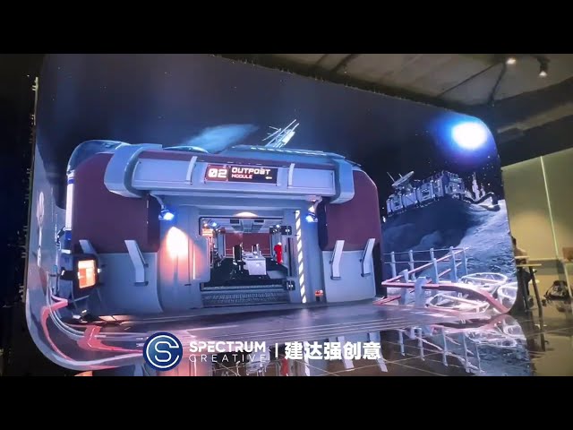 5-Sided Immersive LED CAVE | Next-Generation Interactive Display Experience
