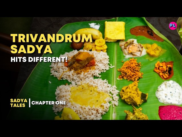 Why the Thiruvananthapuram Sadya Hits Different | Sadya Tales Chapter 1 I PinkLungi