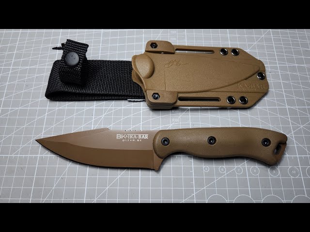 Ka-Bar Harpoon BK-18 Knife from AliExpress (Unboxing and Test)