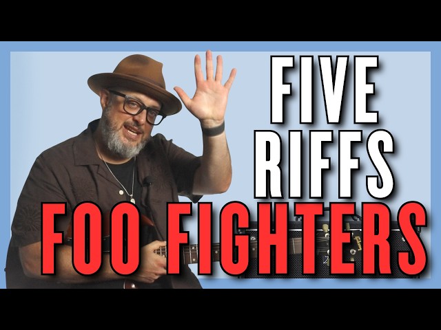 5 Foo Fighters Riffs You Can Play Right Now • Everlong, My Hero & More