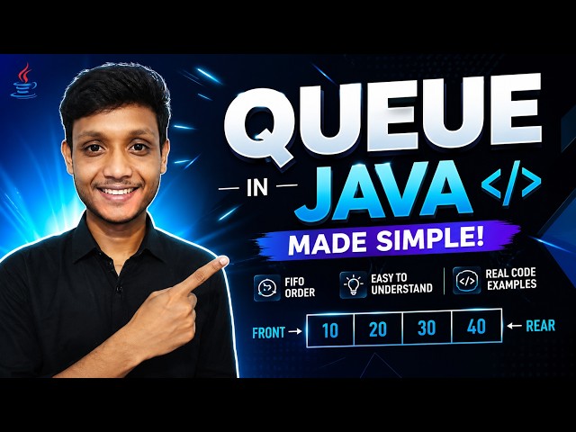 Struggling with Queues? Watch This!  A complete Tutorial In Java  | DSA  | All types Explained