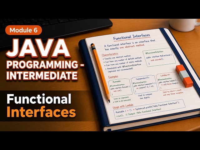 Understanding Functional Interfaces in Java | The Foundation of Lambda Expressions & Streams