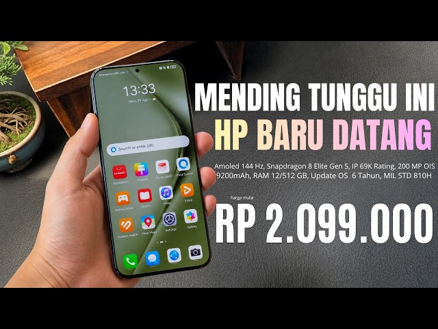 DEFINITELY WORTH THE WAIT‼️ 12/512GB RAM, 9200mAh - LATEST PHONES COMING TO INDONESIA