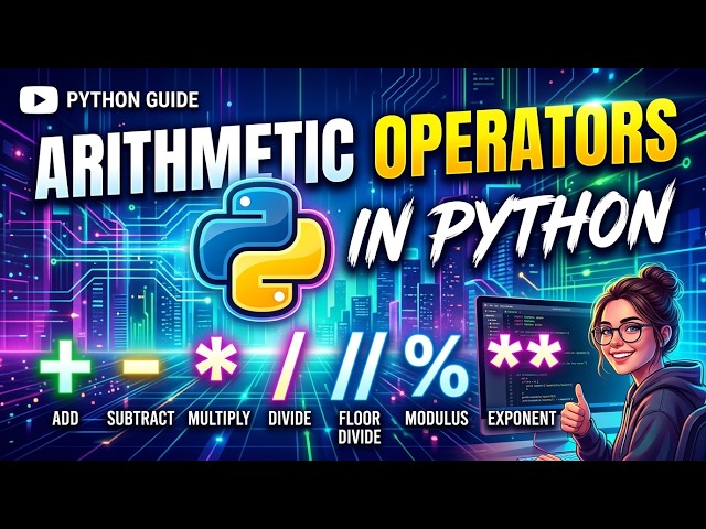 Master Python Arithmetic Operators in 5 Minutes! 🐍💻