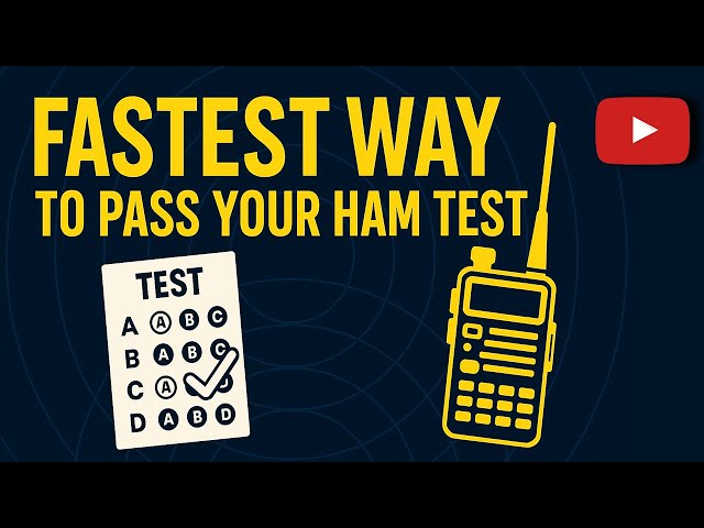 How To Pass Your Ham Radio Test Fast 📡