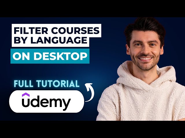 How to Filter Udemy Courses by Language on Desktop [2026 Full Guide]