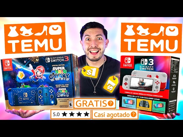 I BOUGHT ALL THE MOST EXPENSIVE PS5, XBOX, AND NINTENDO GAMES FROM TEMU... AM I BEING SCAMMED?