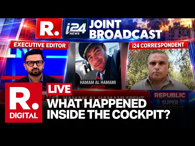 Republic TV–i24NEWS Joint Broadcast LIVE: FZ1073 Cockpit Mystery | What Really Happened Onboard?