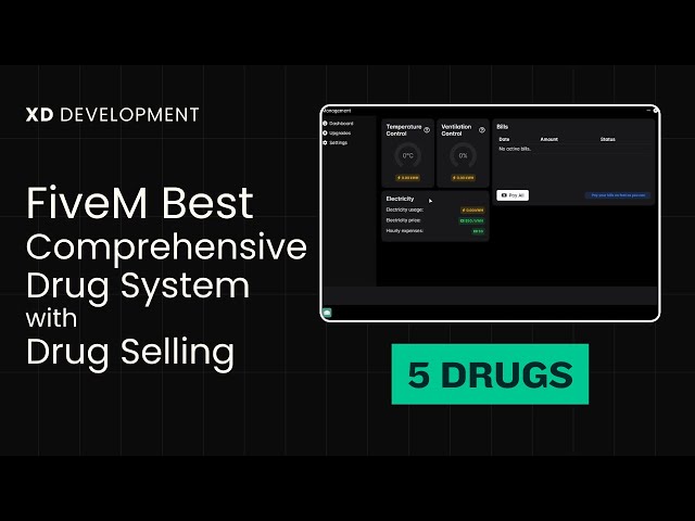 FiveM Drug Manufacturing Script |  Comprehensive Drug System