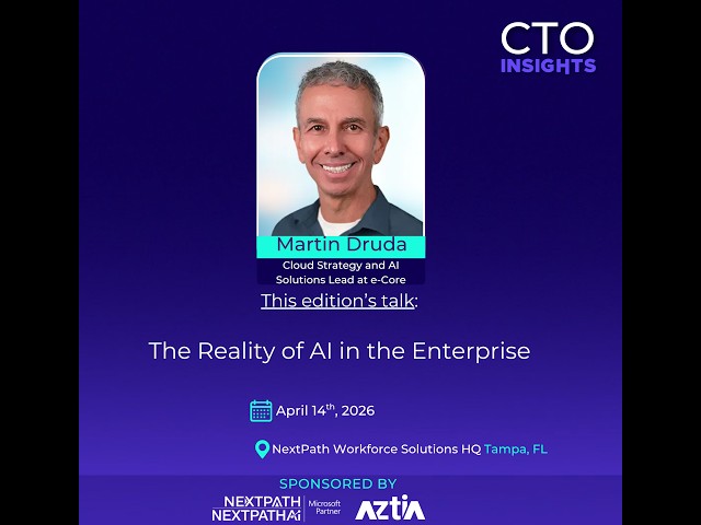 The Reality of AI in the Enterprise | CTO Insights | Tampa