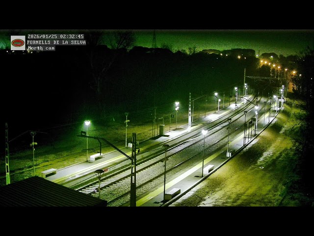 🔴 Fornells de la Selva Nord, Girona | Railcam en directe | ASAFEGI