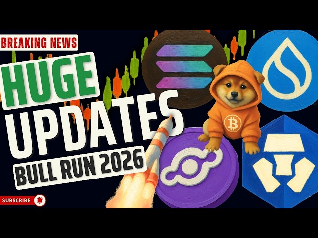 Helium HNT, Solana SOL , Sui, DOG on Bitcoin & Cronos CRO! Bull Run 2026 Updates!