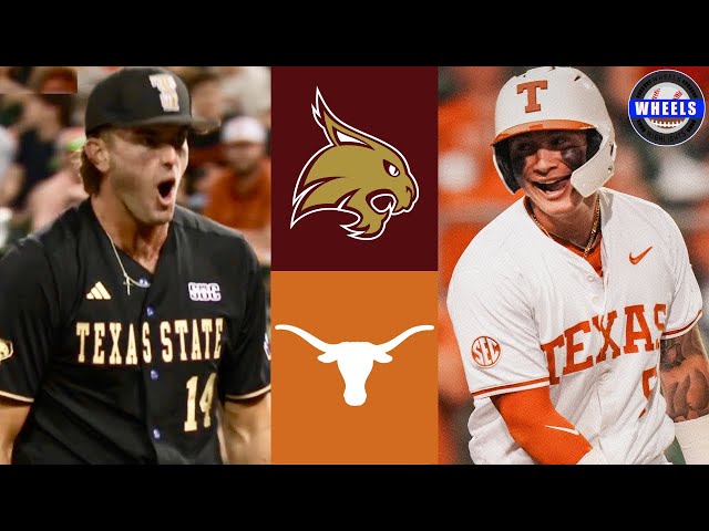 Texas State vs #2 Texas (Great Game!) | 2026 College Baseball Highlights