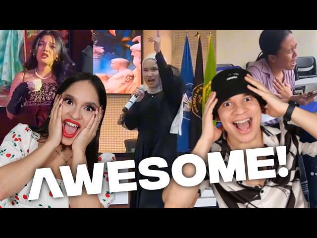 Latinos react to Indonesian College students who went viral for SINGING on TIKTOK!