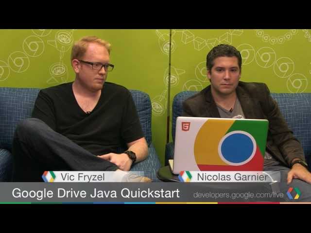 Google Drive SDK: Writing your first Drive app in Java