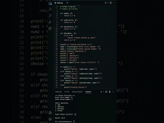 Writing Our First Program in Python | Python Full Course in Hindi/Urdu – 2026 #pythonlearning