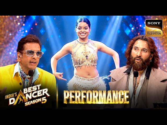 'Dilbar' पर Anshika के Belly Moves का कमाल | India's Best Dancer S5 | Performance