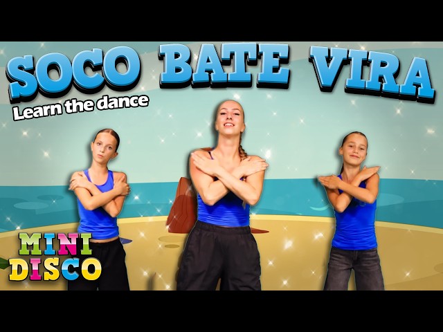 Soco Bate Vira 👏 | Learn the Dance | Minidisco
