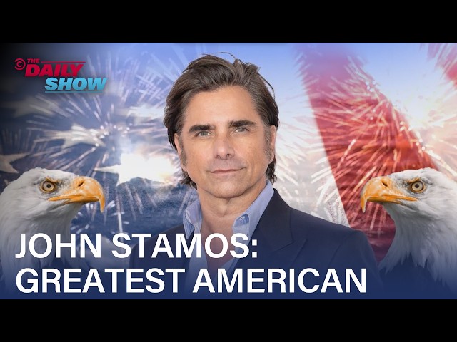 Who's the Greatest American of All Time, and Why Is It John Stamos? Kosta Finds Out | The Daily Show
