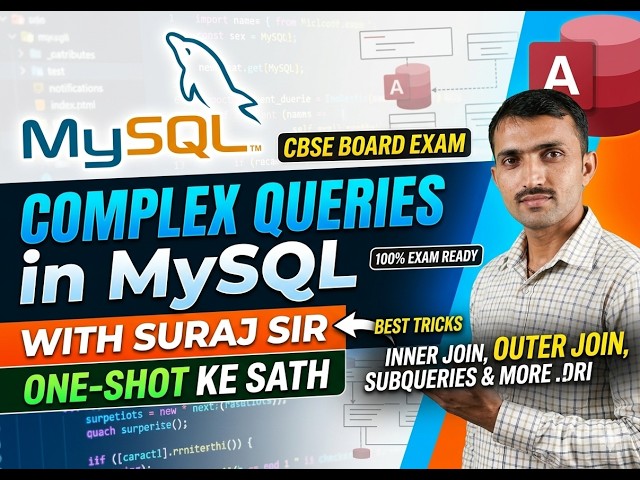 Complex queries in Mysql in one shot || Mysql queries || DBMS ||RDBMS@COMPUTEREXCELSOLUTION
