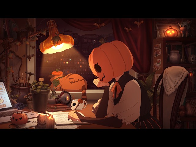 24/7 halloween ambience 🎃 spooky lofi to get chills to