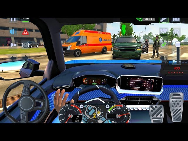 New Car Driving Simulator Game🚖 - SUV Taxi Simulator City Driving 2026😱 - Car Game
