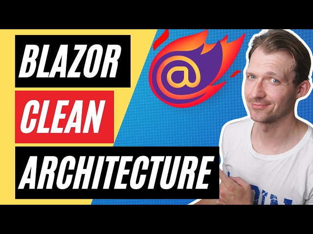 Clean Architecture with Blazor for Beginners in .NET 8🔥
