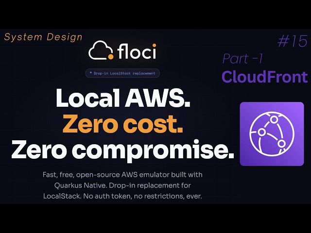 Floci + CloudFront & Static File Hosting in S3 Locally Free | Part -1 | @CodingJist