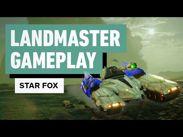Star Fox - Landmaster Full Level Gameplay (Macbeth)