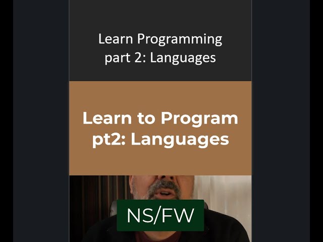 Learn Programming pt 2: Languages #programming #tech #computerscience #python #javascript