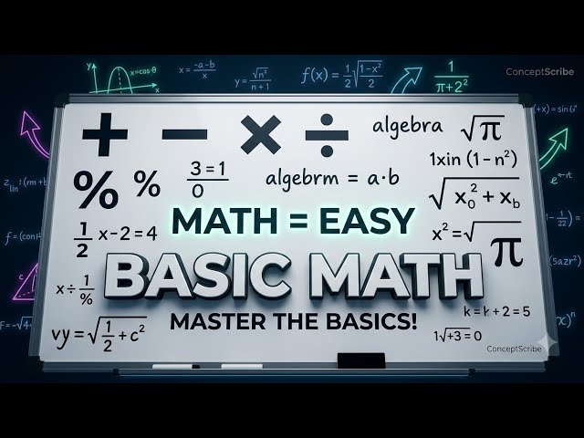 Basic Math | Build Strong Fundamentals | Piller of physics |