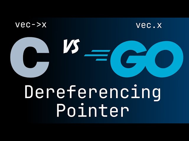 C vs Go (Dereferencing Pointer)