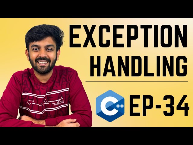 Exception handling | C++ for Beginners Ep-34 | code io - Tamil