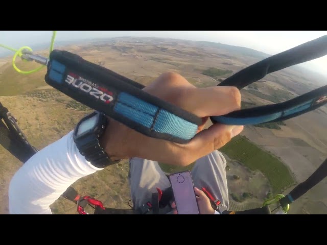 Parapendio Guasila con 39 gradi