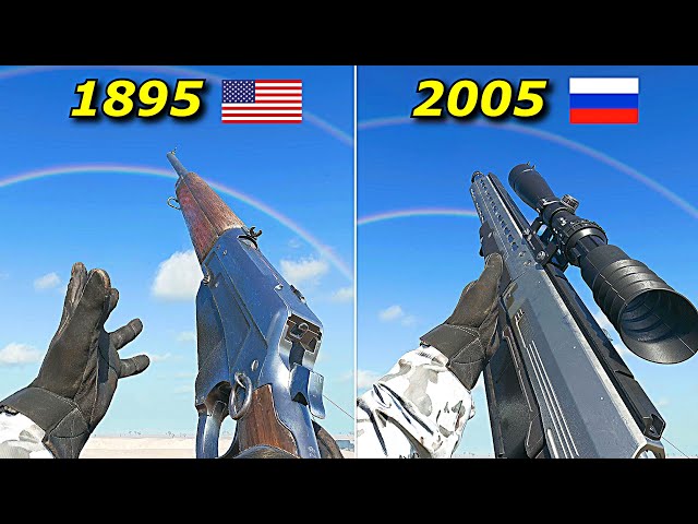 Call of Duty: Black Ops 6 - ALL Weapons from Old to New Ones (+Origin)