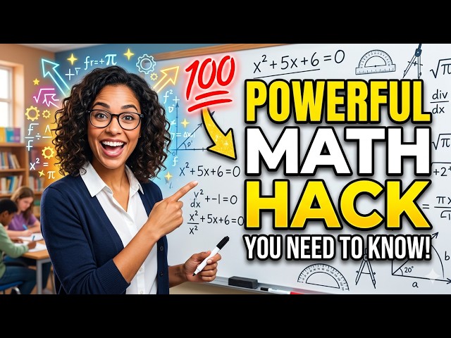Powerful Math Hack You Need To Know